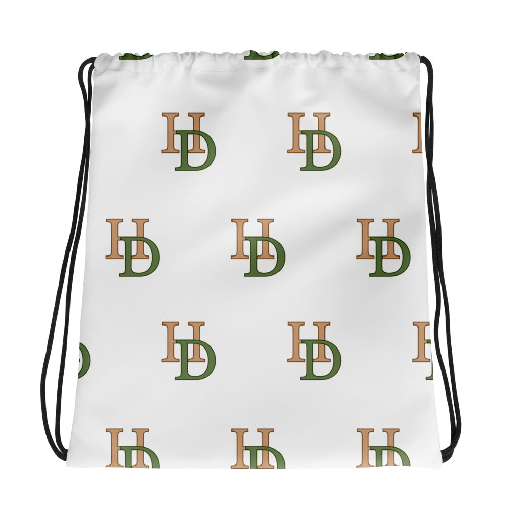 HempDash Hempdash “HOLD ALL” Drawstring bag - sustainable hemp accessories with Texas branding and eco-friendly design