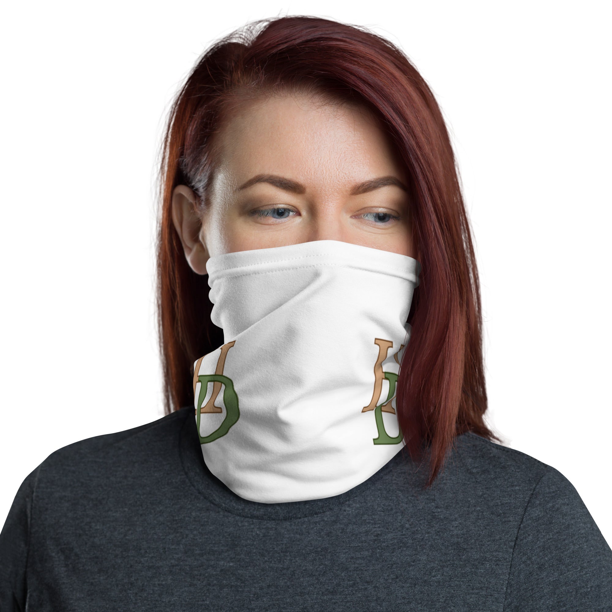 HempDash HempDash “HD” Face Mask/Neck Gaiter/Headband - sustainable hemp accessories with Texas branding and eco-friendly design