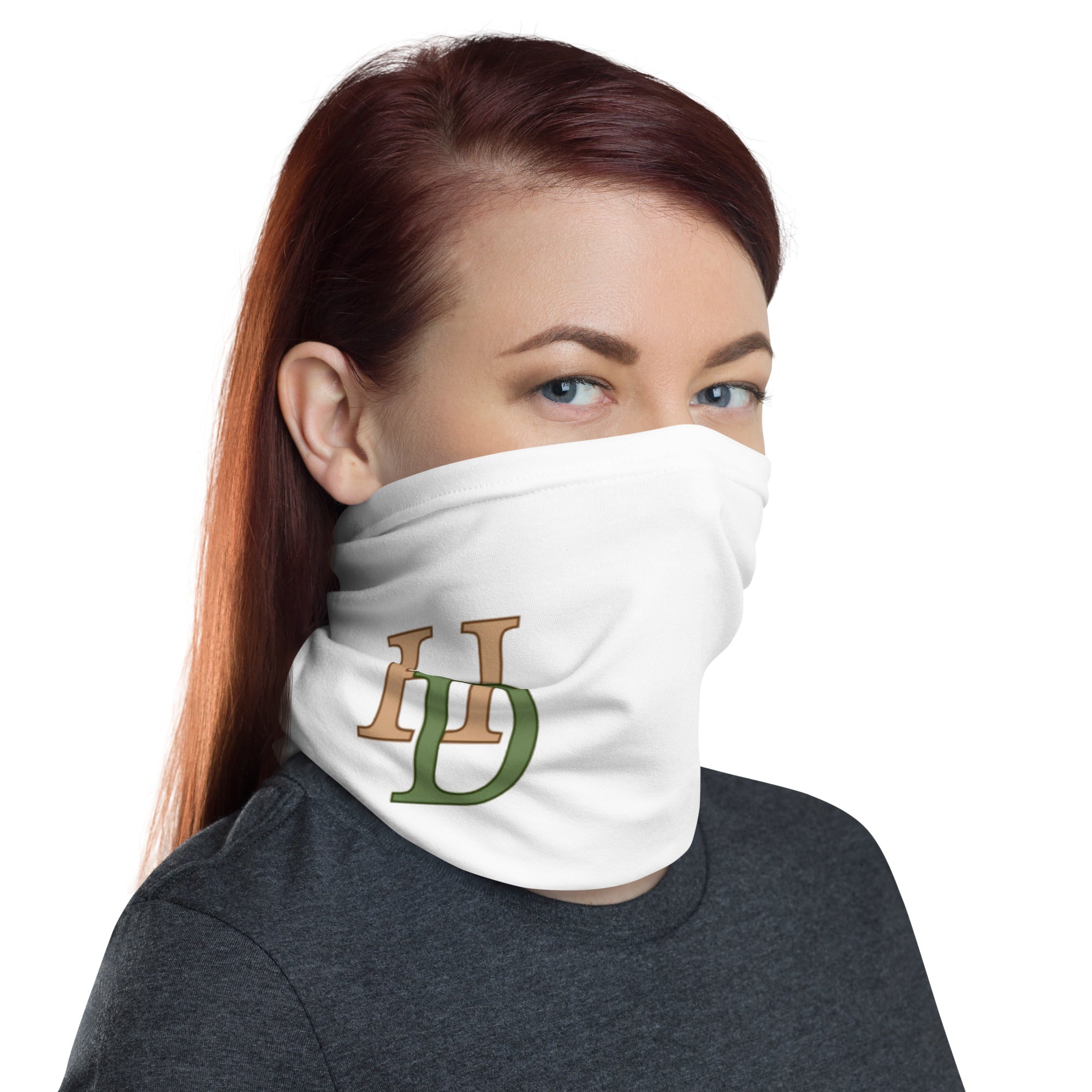 HempDash HempDash “HD” Face Mask/Neck Gaiter/Headband side view - sustainable hemp accessories