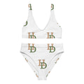 HempDash HempDash “LIGHT UP” Recycled high-waisted bikini - hemp wellness apparel with Texas branding and eco-friendly design
