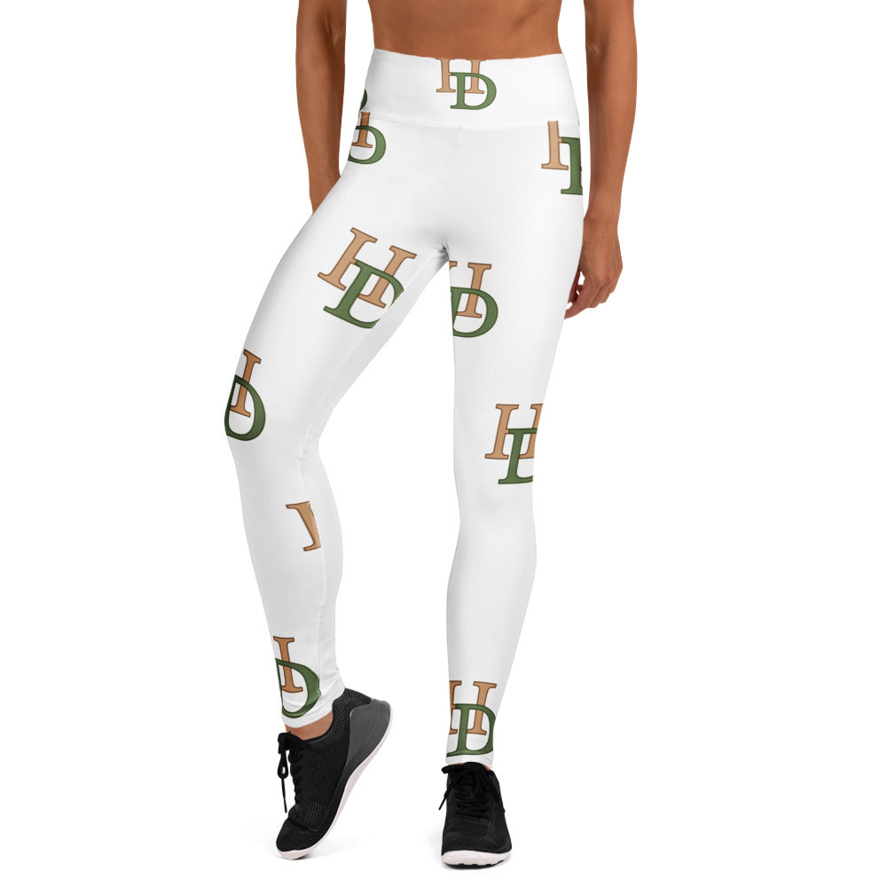 HempDash HempDash “ACTIVE” Yoga Leggings - hemp wellness apparel with Texas branding and eco-friendly design