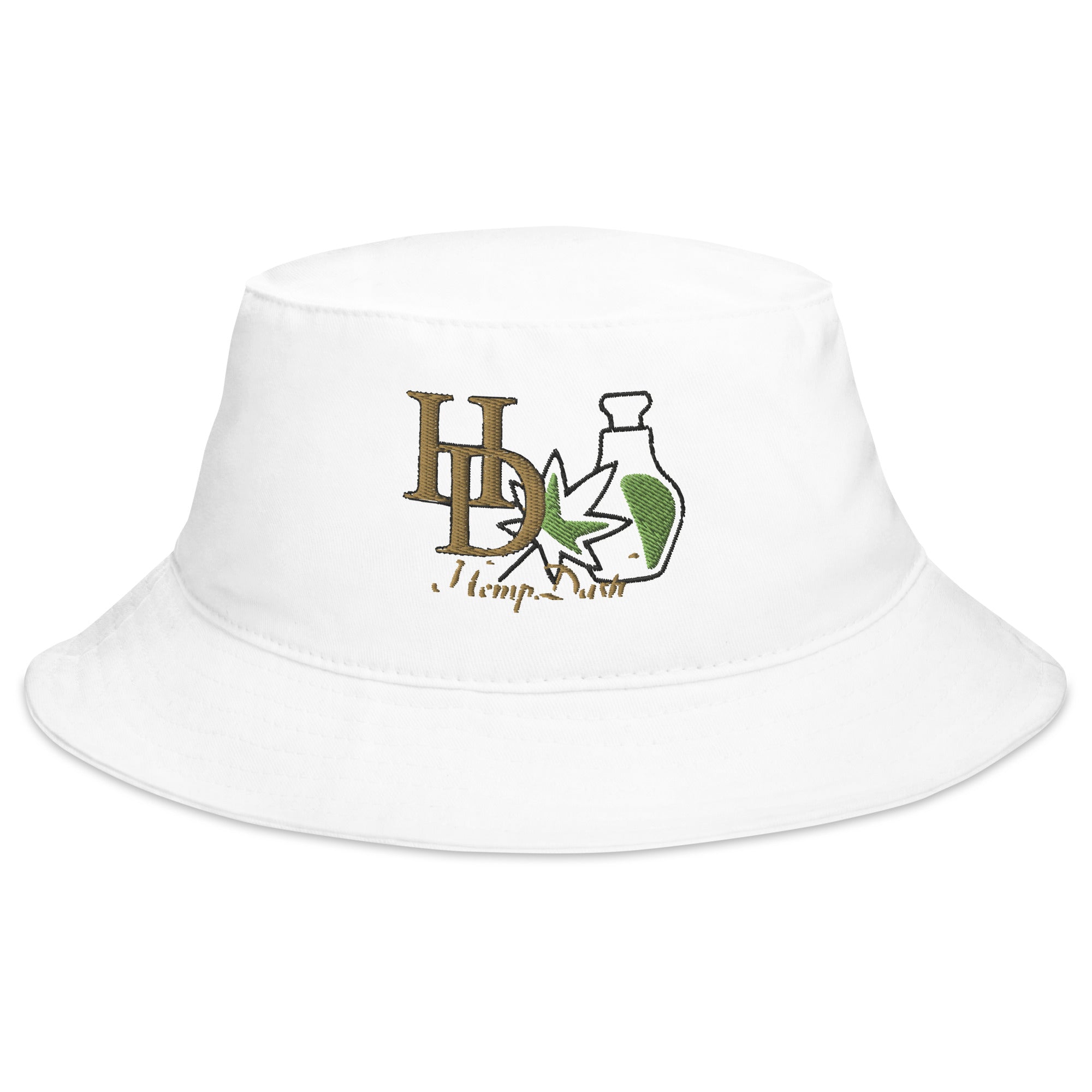 HempDash Bucket Hat - hemp lifestyle headwear with Texas branding and eco-friendly design