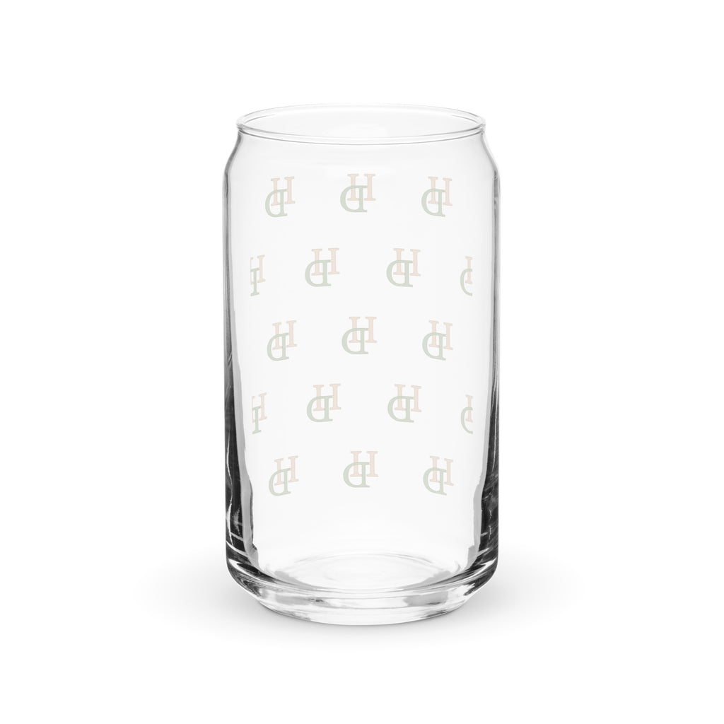 HempDash HempDash “TRANSPARENT” Can-shaped glass detail - premium eco-friendly sustainable drinkware from Texas