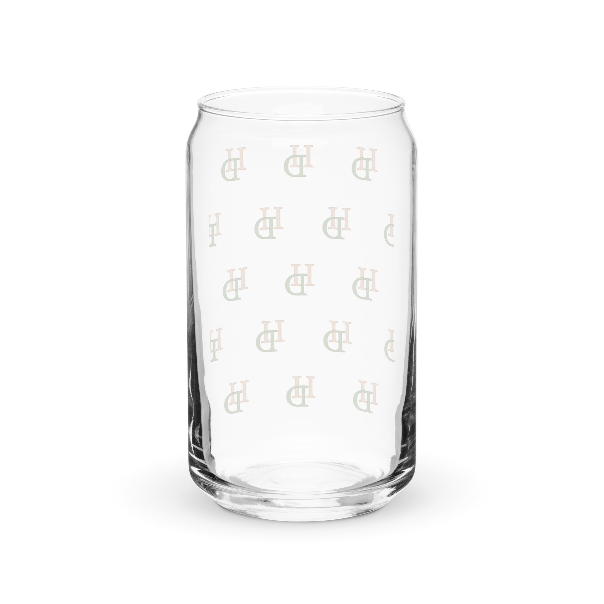 HempDash HempDash “TRANSPARENT” Can-shaped glass detail - premium eco-friendly sustainable drinkware from Texas