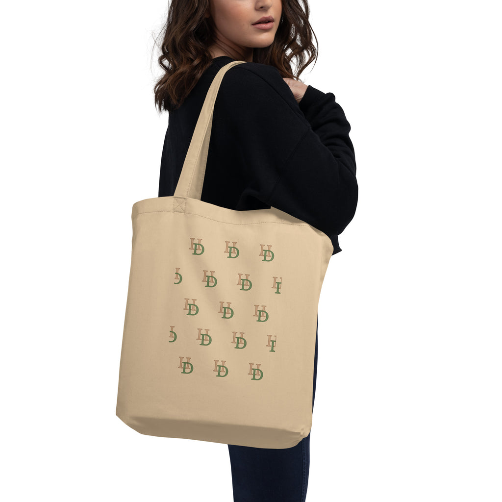 HempDash HempDash “Lifestyle” Eco Tote Bag back view - sustainable hemp accessories