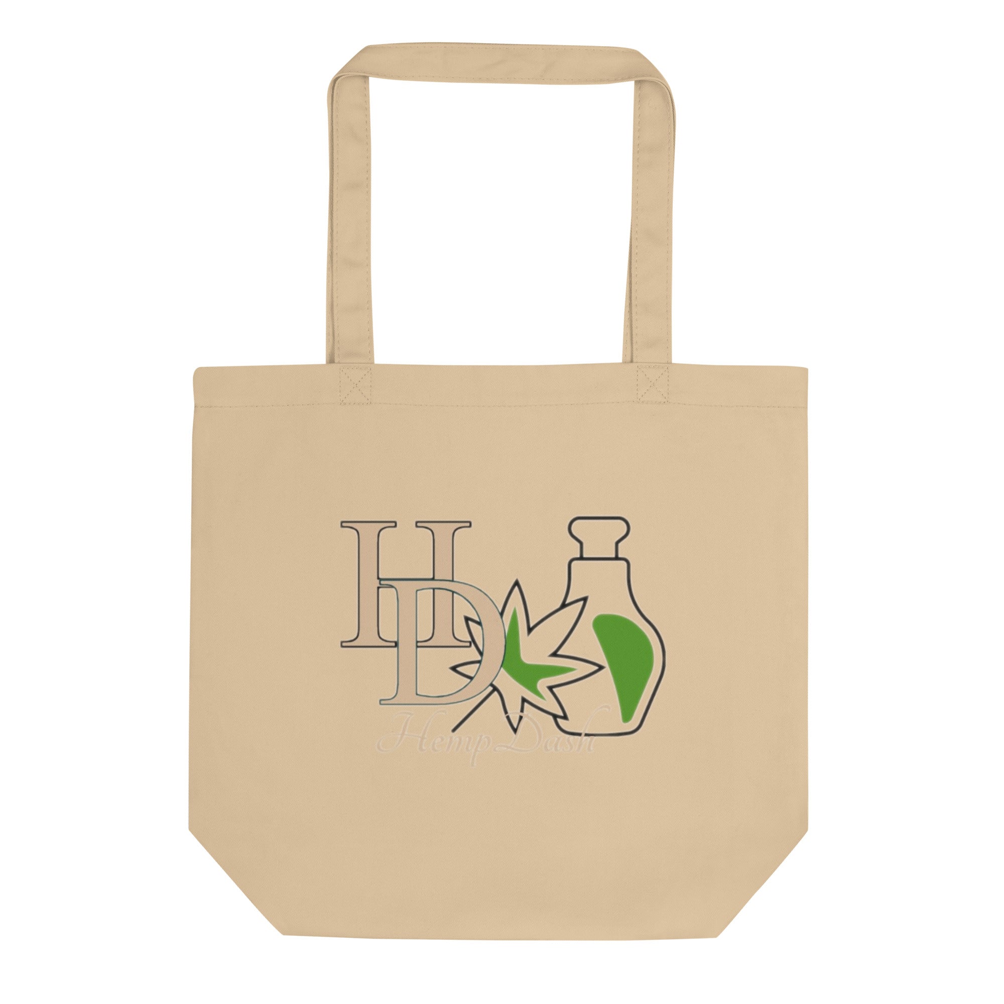 HempDash HempDash “Urban Life” Eco Tote Bag side view - sustainable hemp accessories
