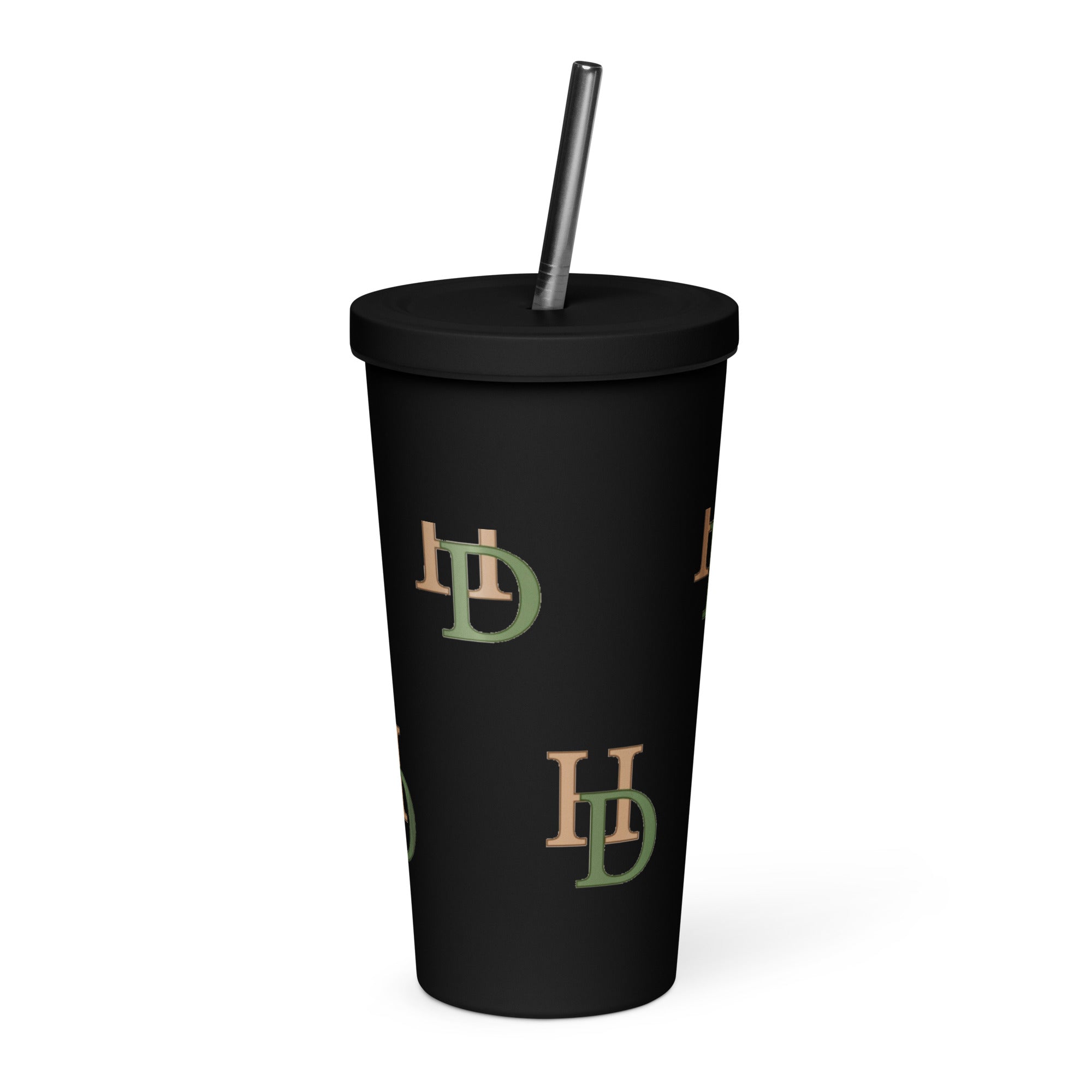HempDash HempDash “LIQUID” Insulated tumbler with a straw detail - premium eco-friendly sustainable drinkware from Texas