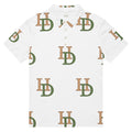 HempDash Hempdash “HD” Men’s slim fit polo - hemp wellness apparel with Texas branding and eco-friendly design