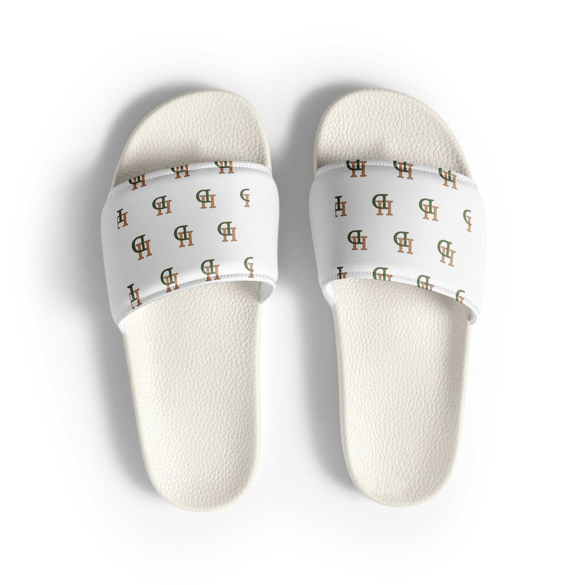 HempDash HempDash “COMFORT” Men’s slides - hemp wellness apparel with Texas branding and eco-friendly design