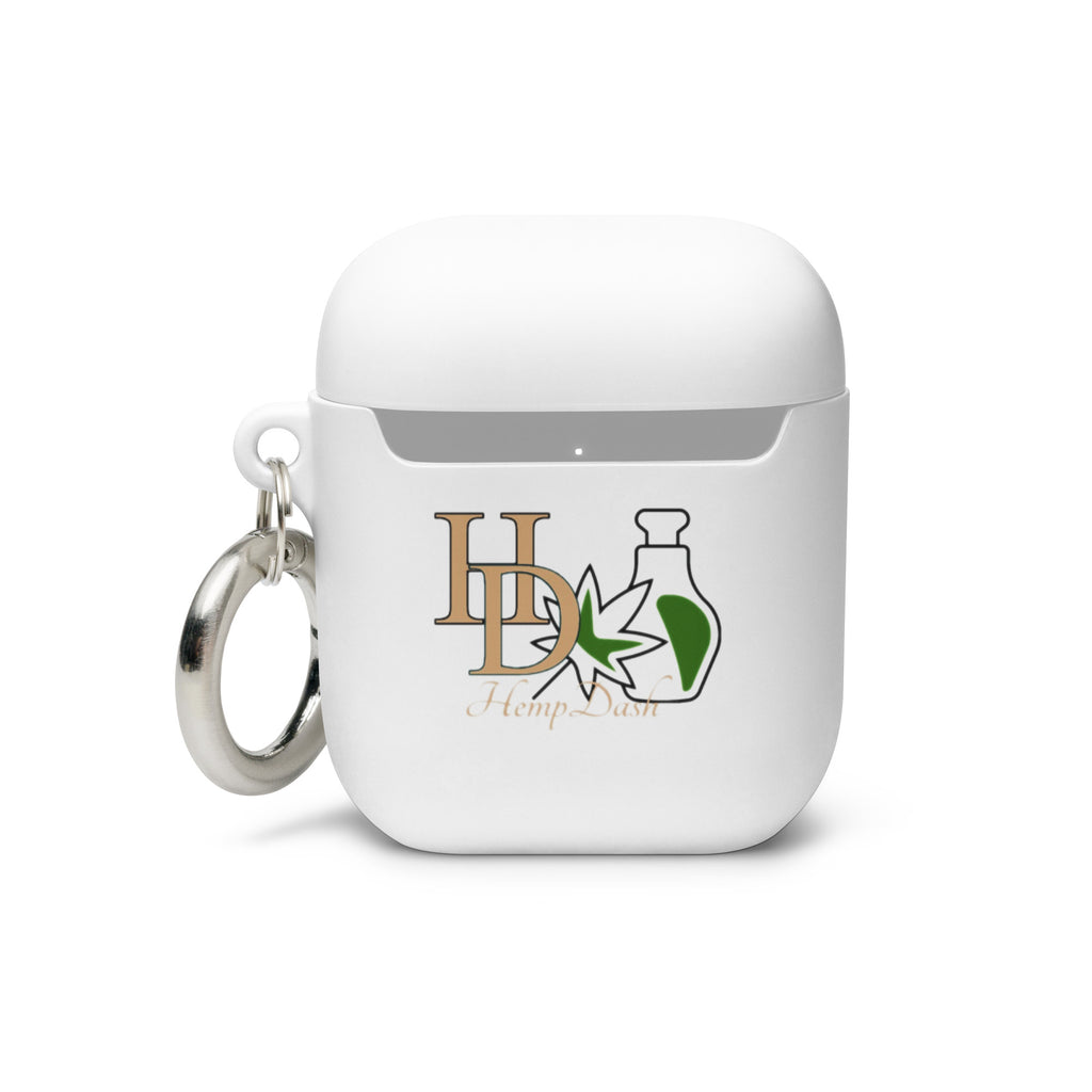 HempDash HempDash Rubber Case for AirPods® side view - sustainable hemp accessories