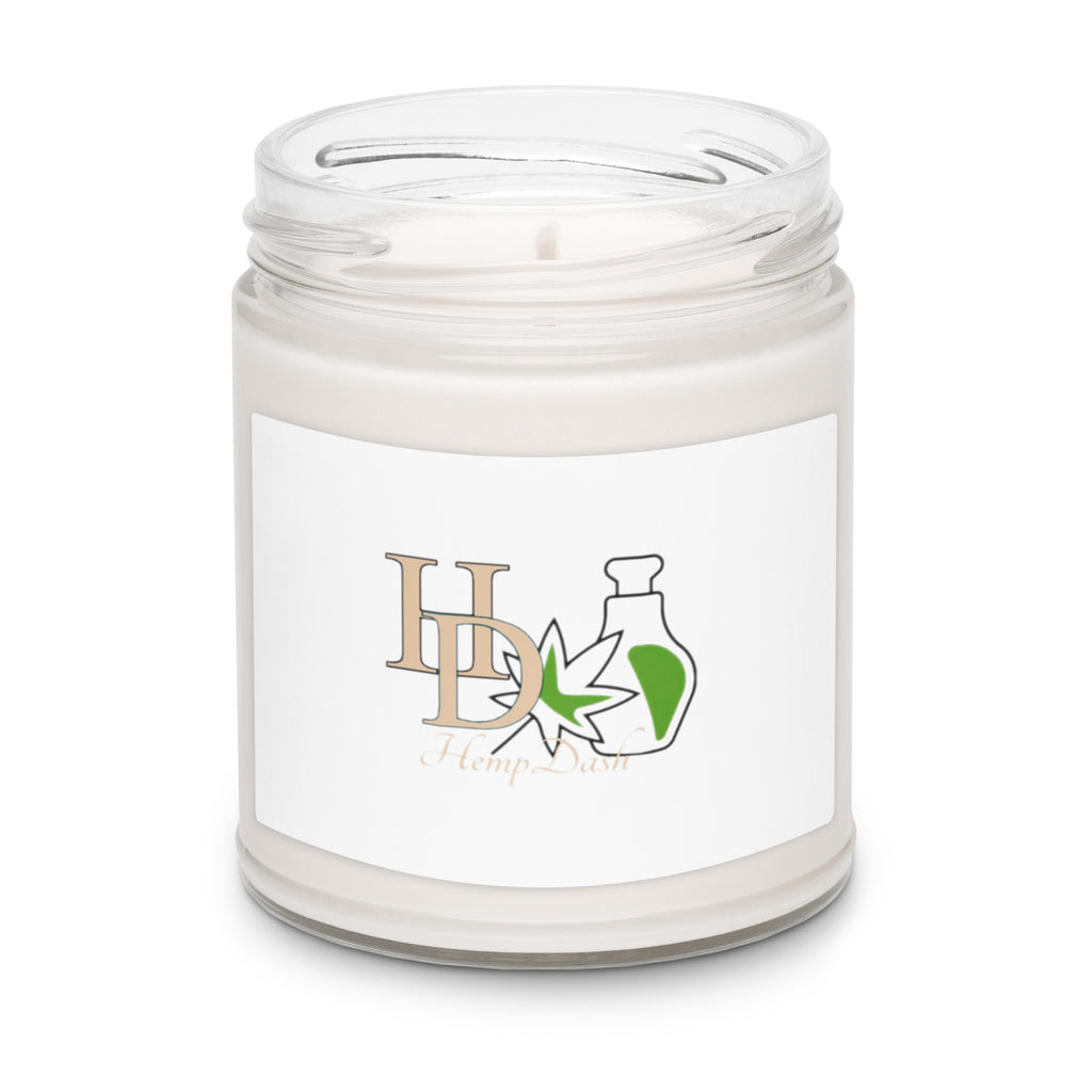 HempDash HempDash Scented soy candle side view - eco-friendly sustainable drinkware