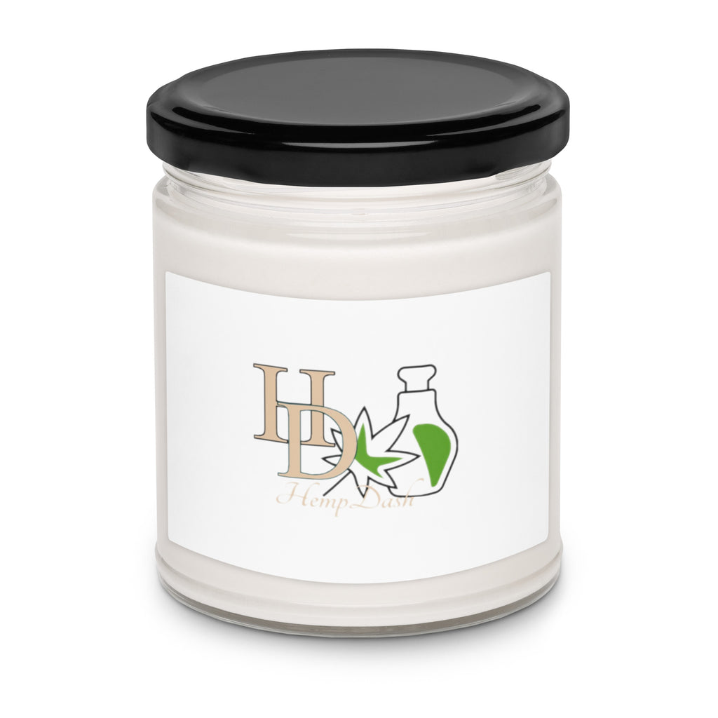 HempDash HempDash Scented soy candle - eco-friendly sustainable drinkware with Texas branding and eco-friendly design