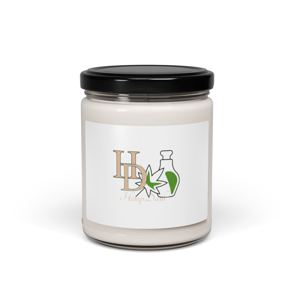 HempDash HempDash Scented soy candle back view - eco-friendly sustainable drinkware