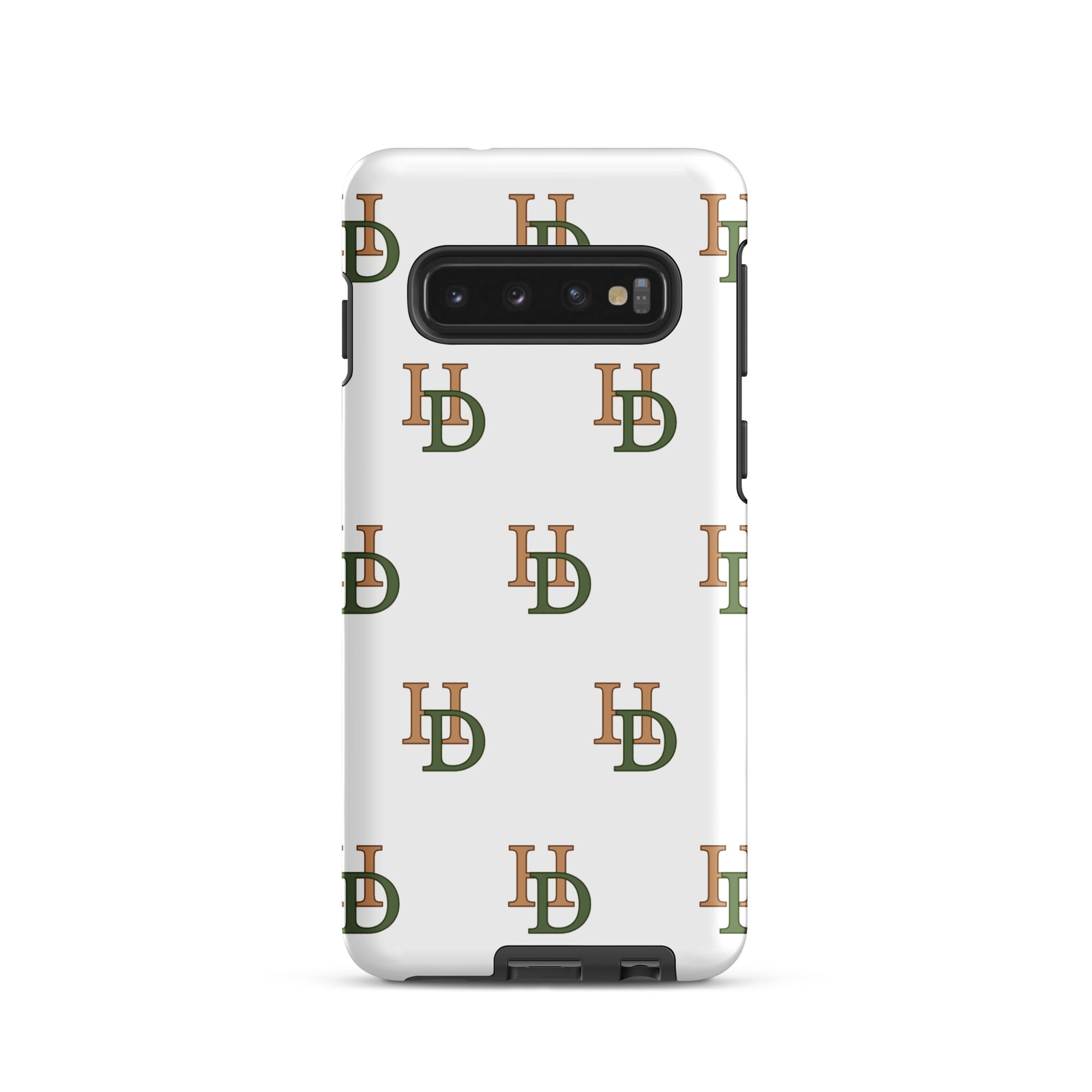 HempDash HempDash “PLANT POWERED HD” Tough case for Samsung® back view - sustainable hemp accessories