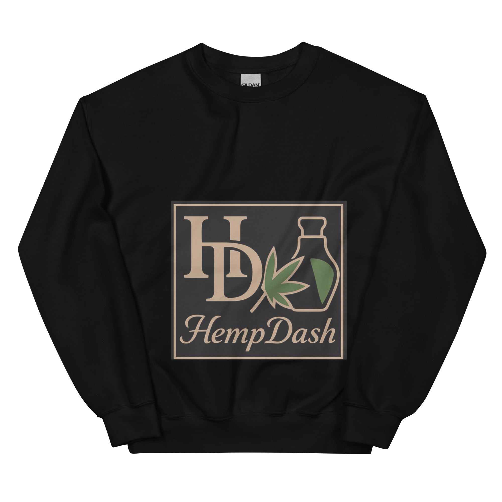 HempDash HEMPDash “Lifestyle” Unisex Sweatshirt - hemp wellness apparel with Texas branding and eco-friendly design