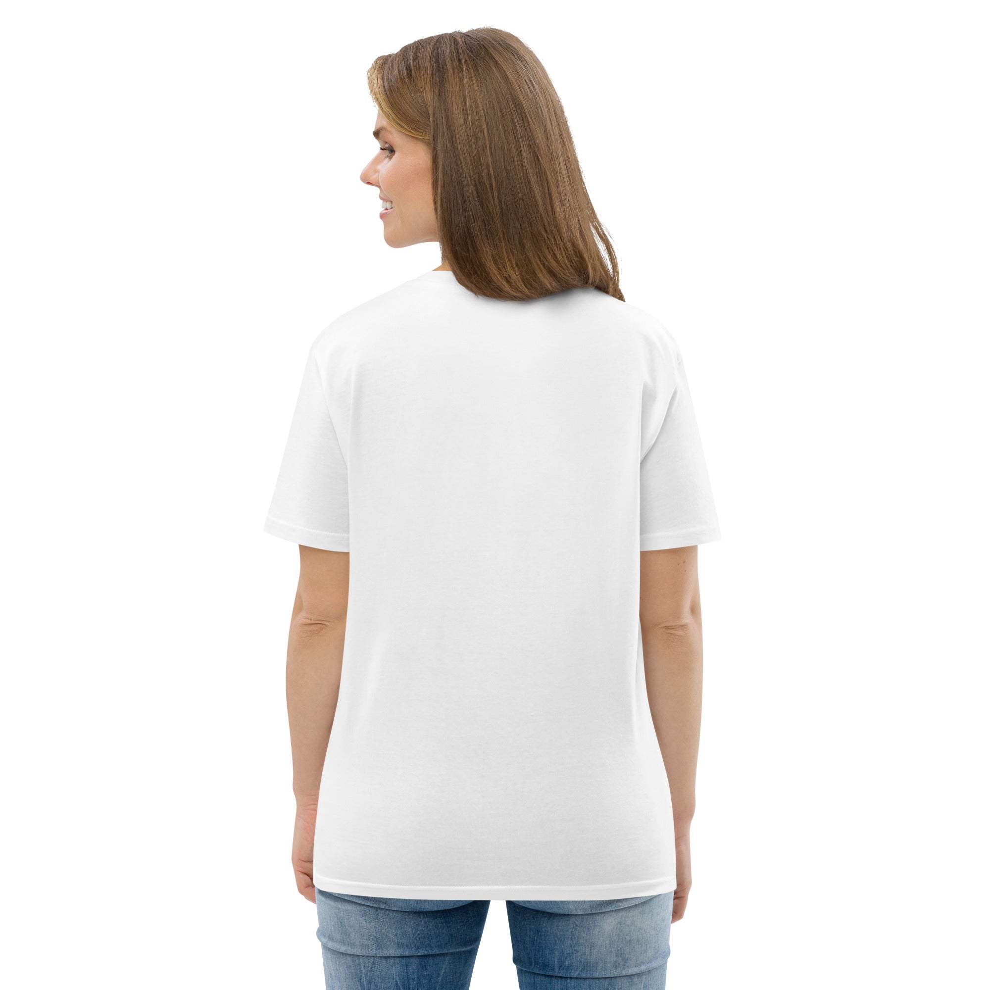 HempDash HempDash Unisex organic cotton t-shirt side view - hemp wellness apparel