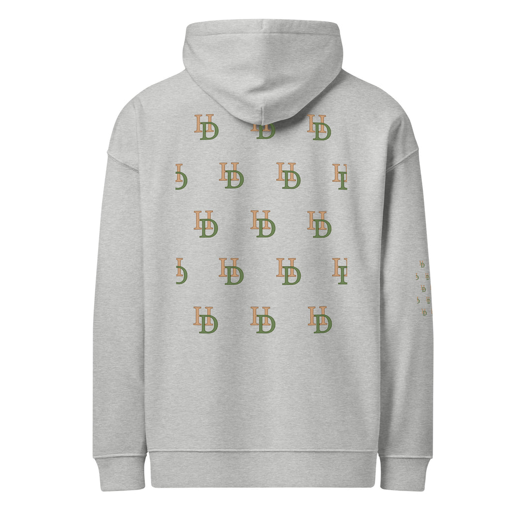 HempDash HempDash “HD2” Unisex organic relaxed hoodie - hemp wellness apparel with Texas branding and eco-friendly design