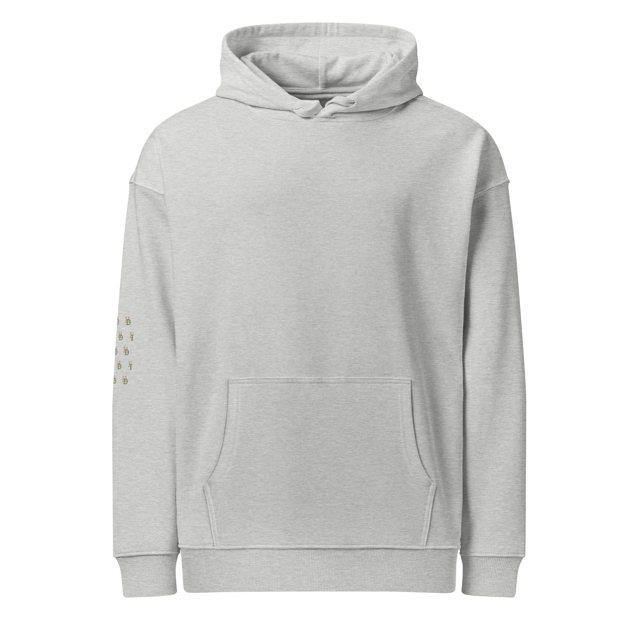 HempDash HempDash “HD2” Unisex organic relaxed hoodie detail - premium hemp wellness apparel from Texas