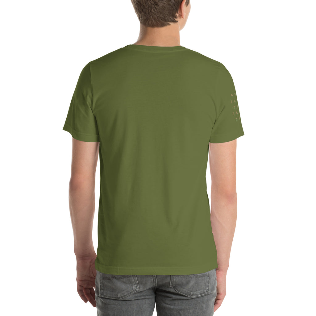 HempDash Unisex t-shirt detail - premium hemp wellness apparel from Texas