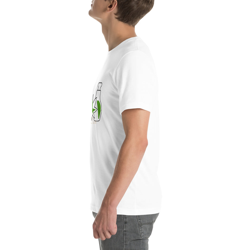 HempDash Unisex t-shirt detail - premium hemp wellness apparel from Texas