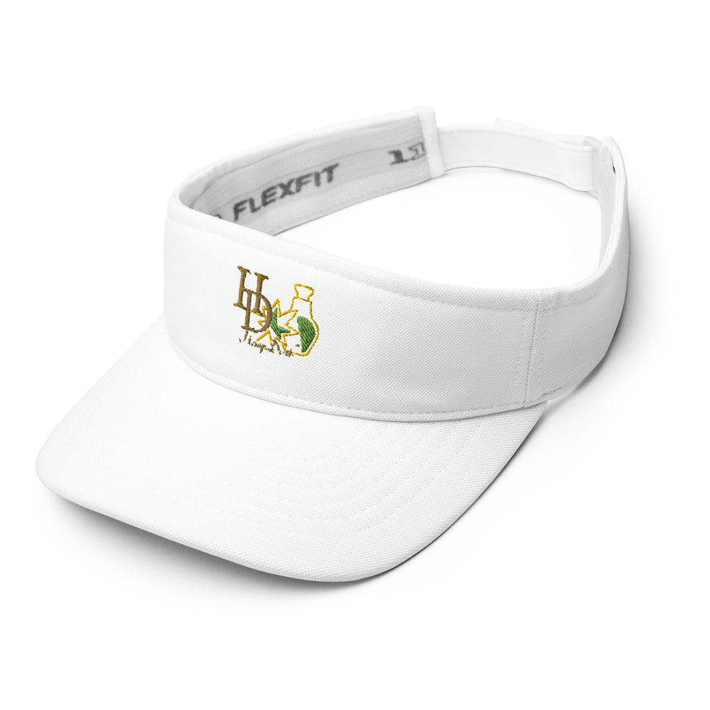 HempDash HempDash “SMOKE LOGO” Visor side view - hemp lifestyle headwear