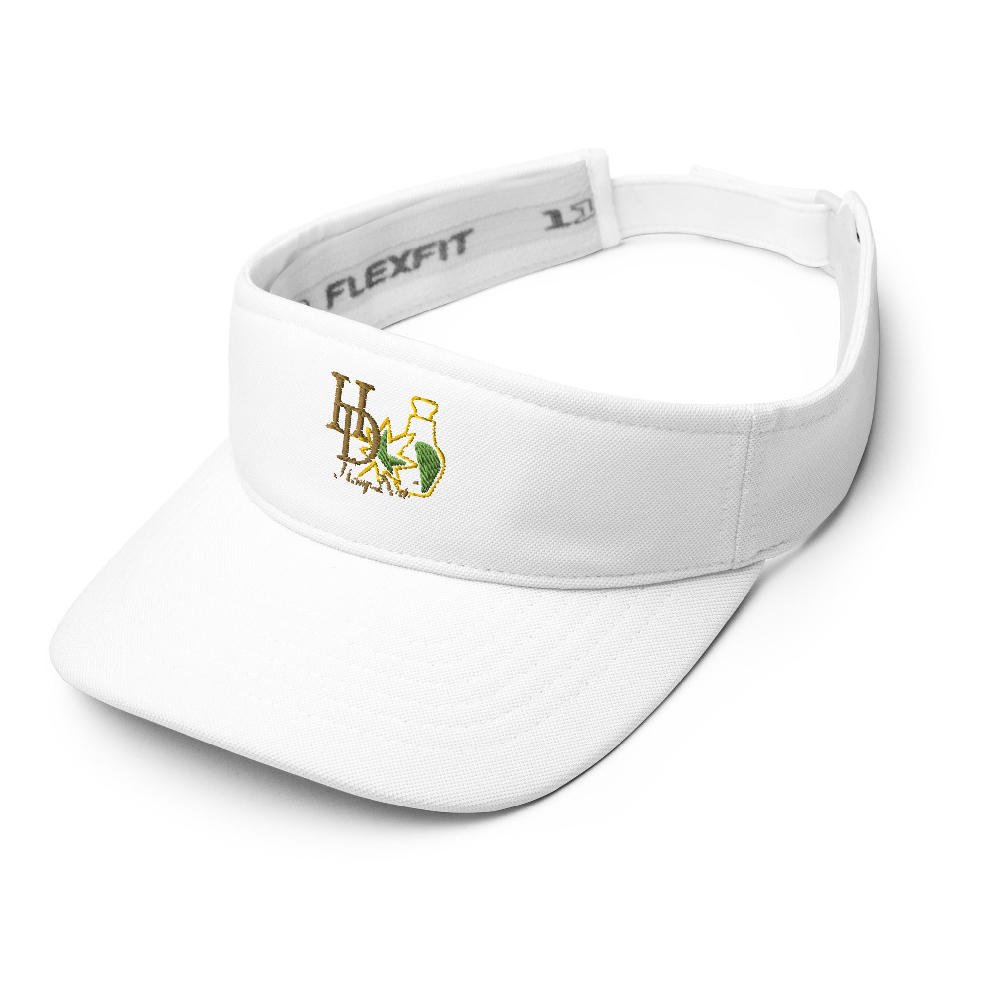 HempDash HempDash “SMOKE LOGO” Visor side view - hemp lifestyle headwear