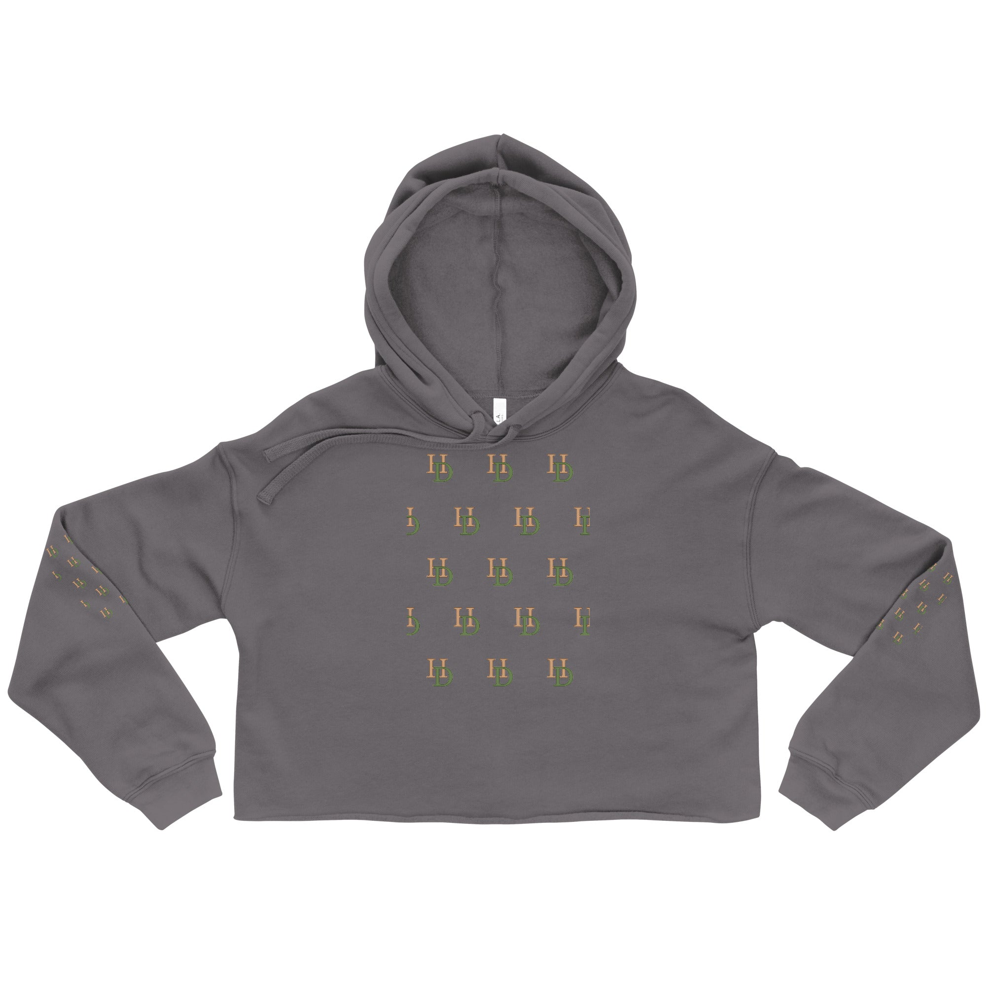 HempDash HempDash Crop Hoodie - hemp wellness apparel with Texas branding and eco-friendly design
