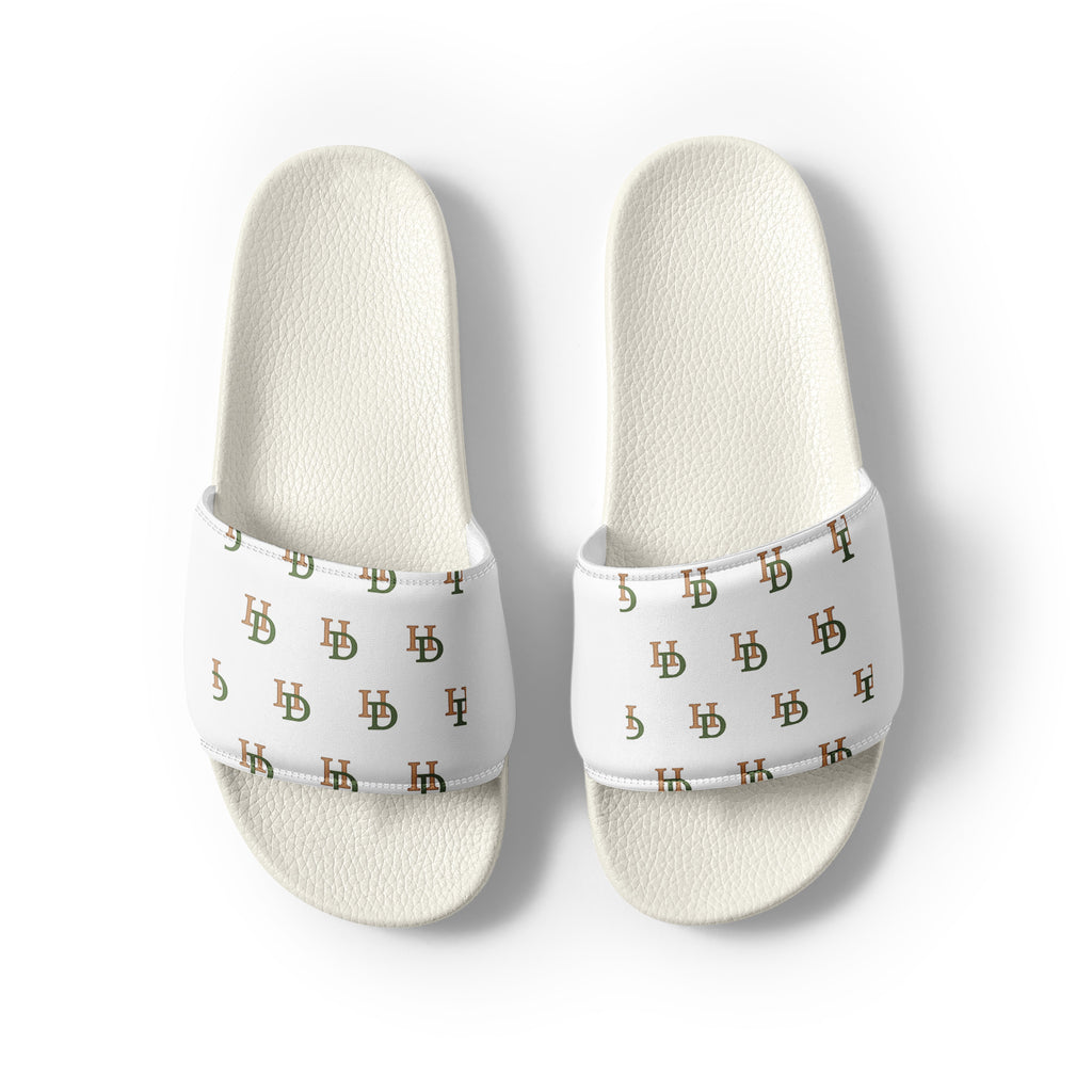 HempDash Hempdash “COMFORT” Women's slides back view - hemp wellness apparel