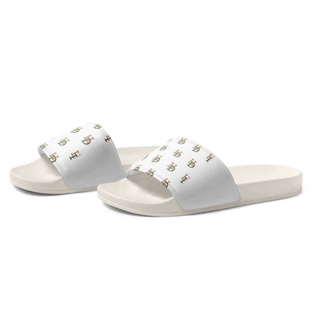 HempDash Hempdash “COMFORT” Women's slides side view - hemp wellness apparel