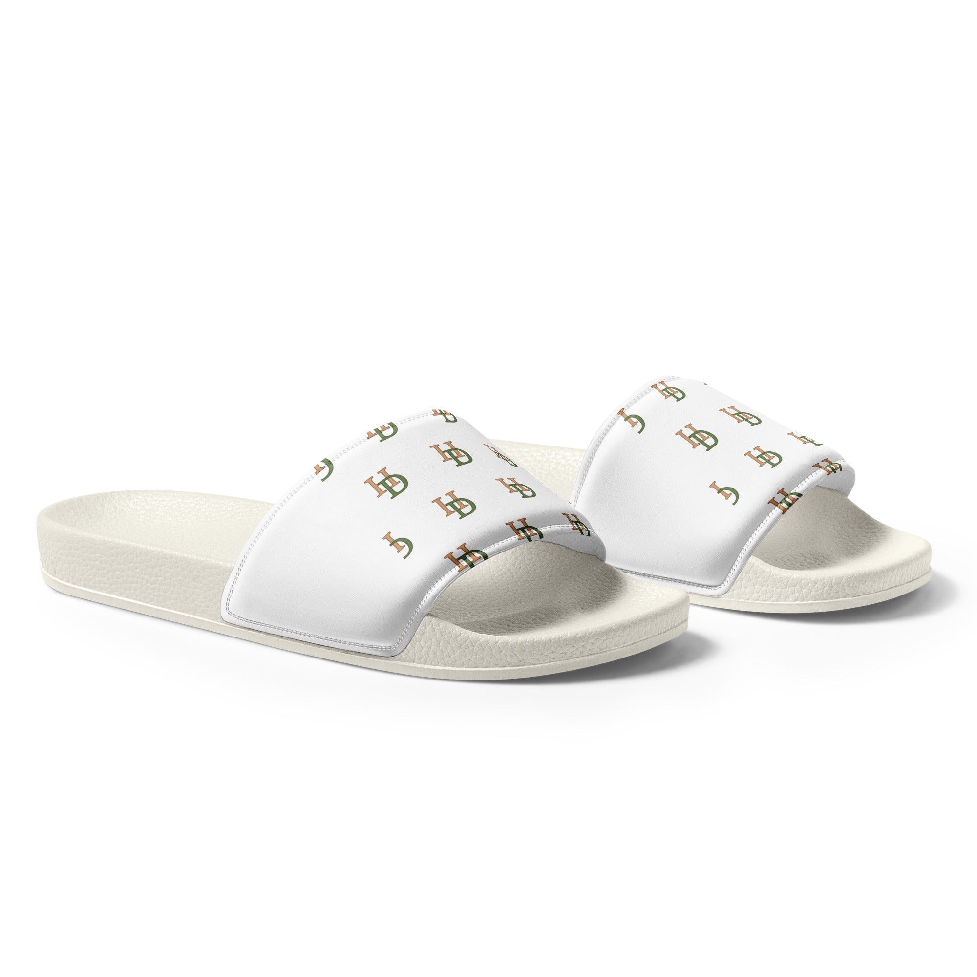 HempDash Hempdash “COMFORT” Women's slides detail - premium hemp wellness apparel from Texas